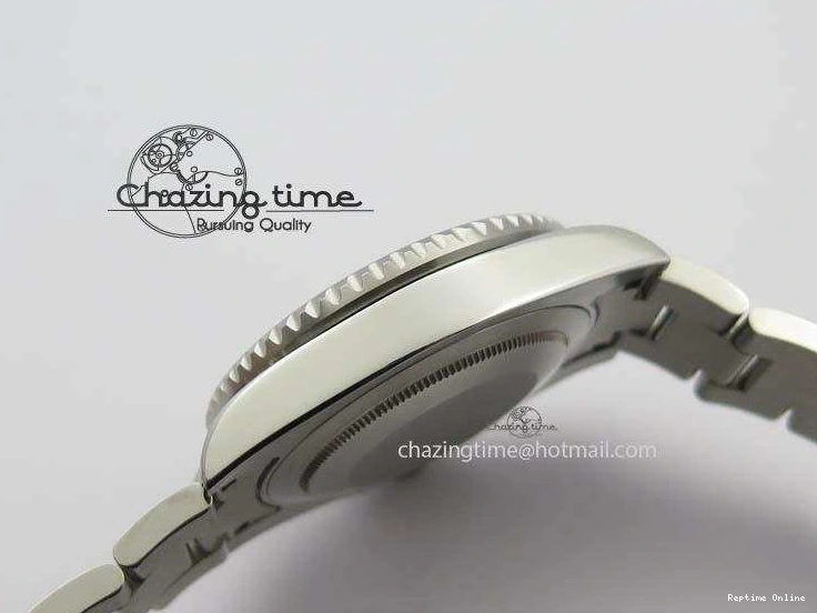 0524 Soft GMT-Master II 116759 SS Bp-Maker Black Ruby Crystal Diamond Dial On SS Bracelet A 3766